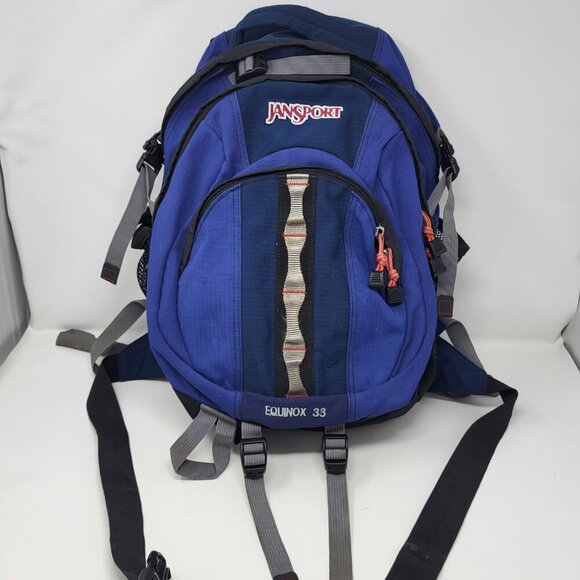 Jansport Other - JanSport Equinox 33 Backpack Camping Hiking Blue